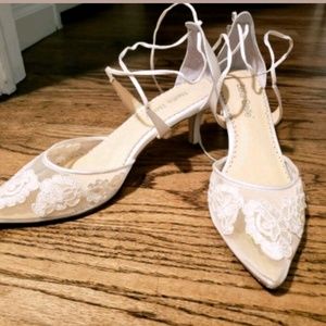 Bella Belle Ivory Wedding Shoes